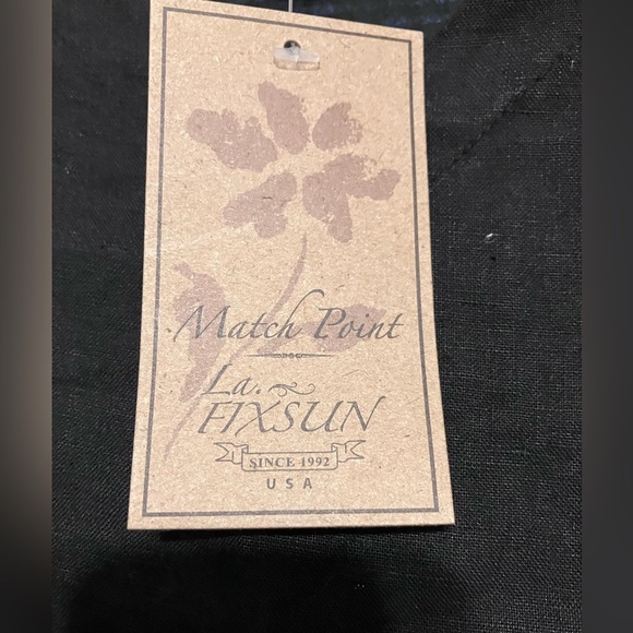 Match Point by FixSun Black Linen Dress - Picture 6 of 13